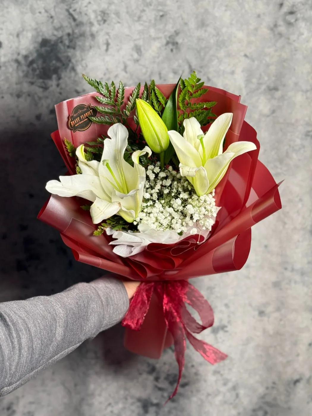 Single Lily Bouquet